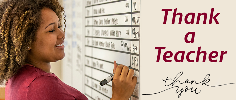 Thank-A-Teacher Banner